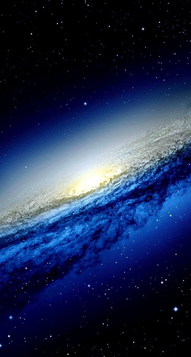Large colorful galaxy stars bright #2 free wallpaper for mobile - medium preview image