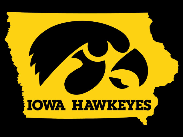 Iowa hawks logo iowa puzzle free wallpaper for desktop - medium preview image