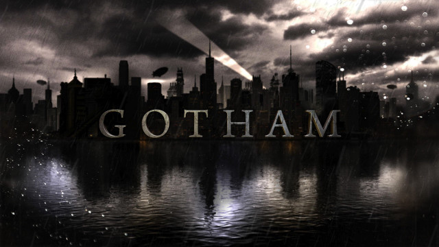 Gotham city skyline dark sky free wallpaper for desktop - medium preview image