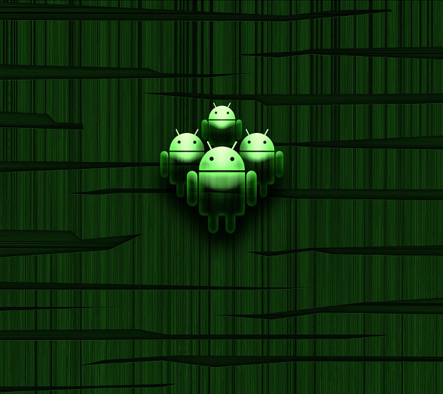 Green wall androids bamboo pattern free wallpaper for tablet - medium preview image