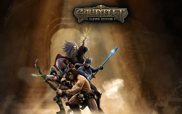 Group horse swords demon people free wallpaper for desktop - medium preview image