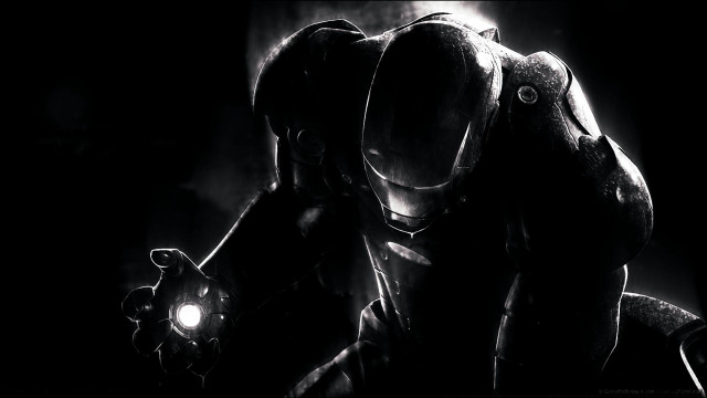 Man suit holding light dark free wallpaper for desktop - medium preview image