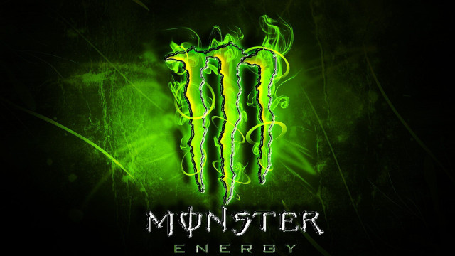 Green monster energy logo black #2 free wallpaper for desktop - medium preview image