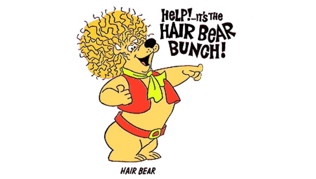 Cartoon character hair bun sign free wallpaper for desktop - medium preview image