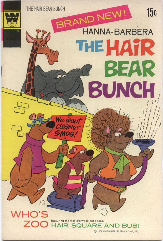 Cartoon book bear cub holding free wallpaper for mobile - medium preview image