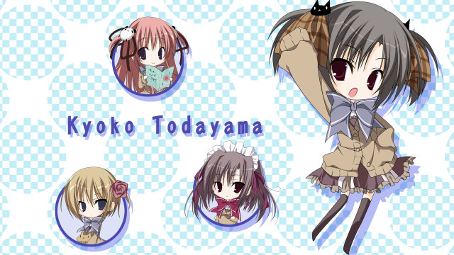 Anime girls hair styles expressions free wallpaper for desktop - medium preview image