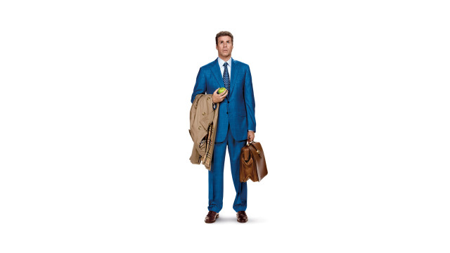 Man blue suit holding bag free wallpaper for desktop - medium preview image