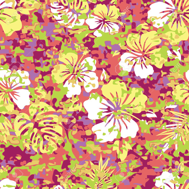 Colorful flower pattern variety sizes free wallpaper for tablet - medium preview image