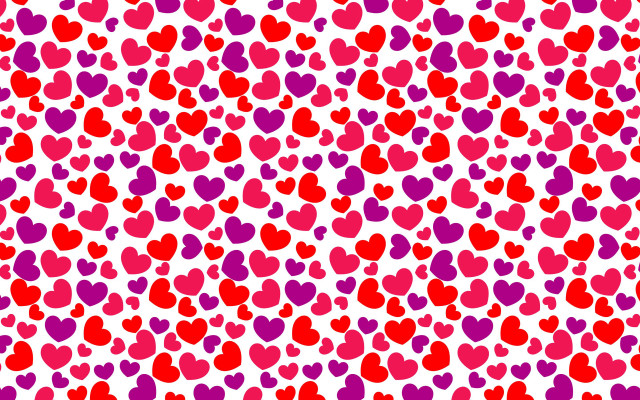 Hearts white red purple background free wallpaper for desktop - medium preview image
