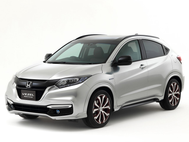 White honda hr v studio free wallpaper for desktop - medium preview image