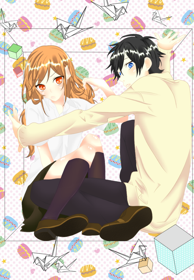 Anime characters floor birds candy free wallpaper for mobile - medium preview image