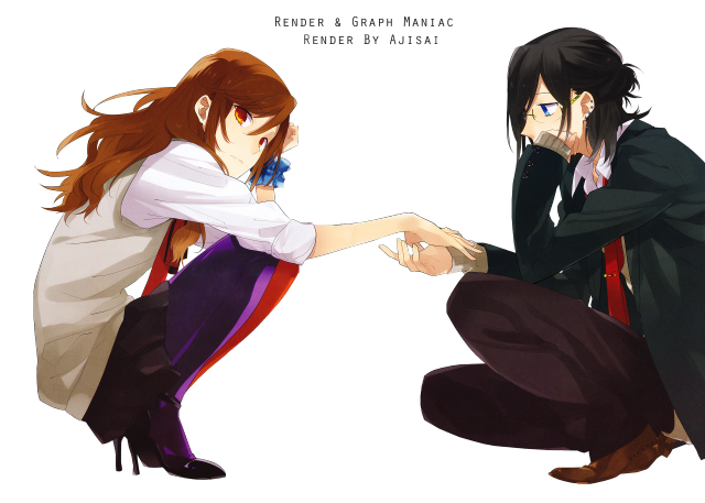 Man kneeling woman cellphone white free wallpaper for desktop - medium preview image