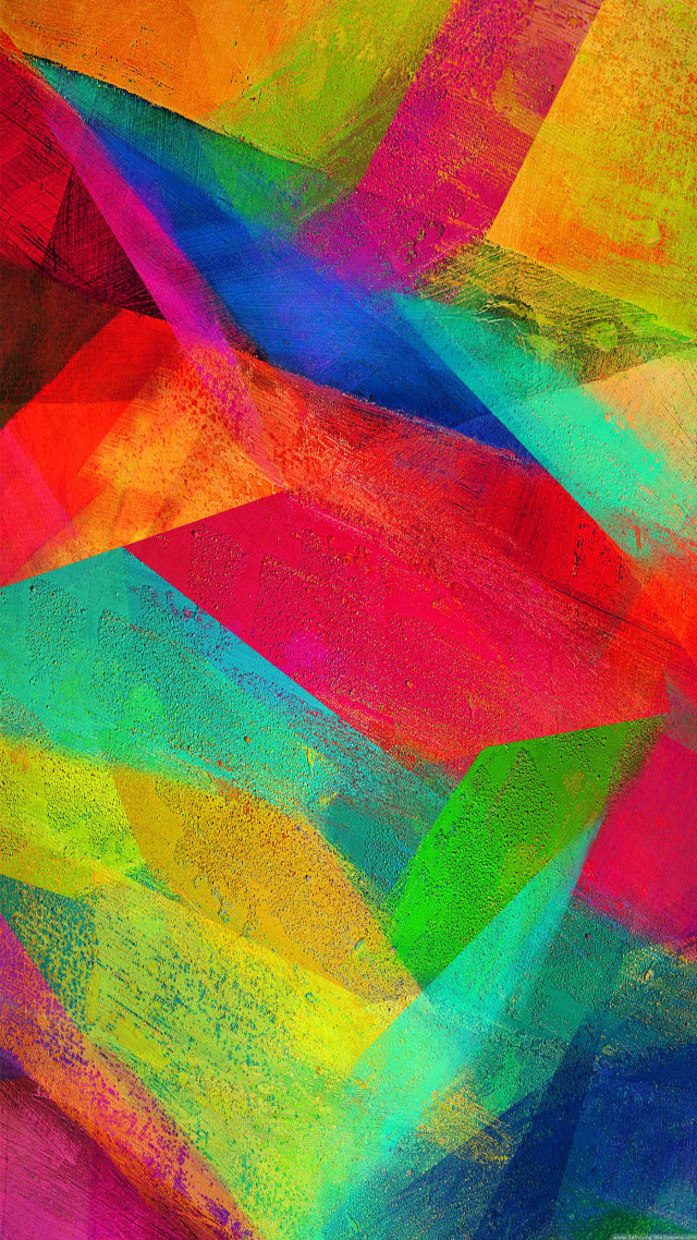 Colorful painting vibrant lines artwork #2 free wallpaper for mobile - medium preview image