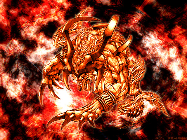 Gold dragon red black background free wallpaper for desktop - medium preview image