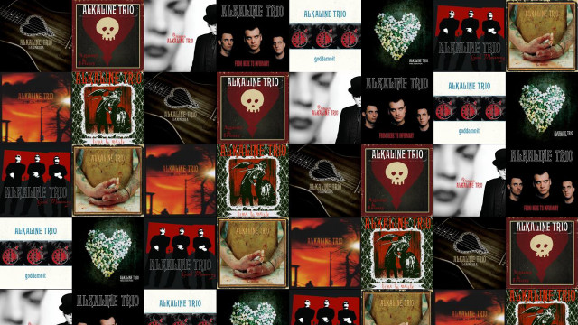 Man skull heart collage image free wallpaper for desktop - medium preview image