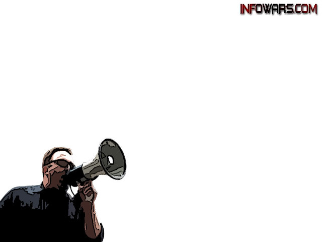 Man megaphone white background red free wallpaper for desktop - medium preview image