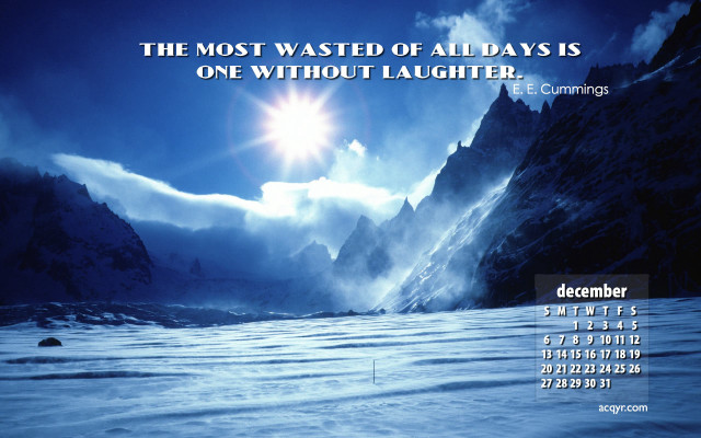 Calendar mountain sky clouds sun free wallpaper for desktop - medium preview image