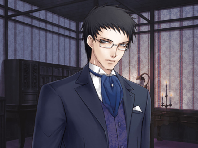 Man suit portrait chandelier candles free wallpaper for desktop - medium preview image