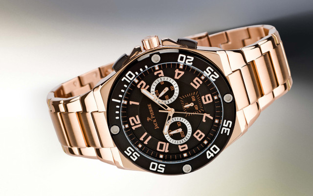 Black face gold bracelet white free wallpaper for desktop - medium preview image