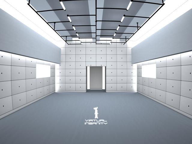 White room constructivism ambient occlusion free wallpaper for desktop - medium preview image