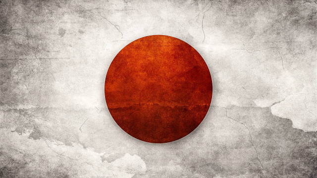 Red circle gray background white free wallpaper for desktop - medium preview image