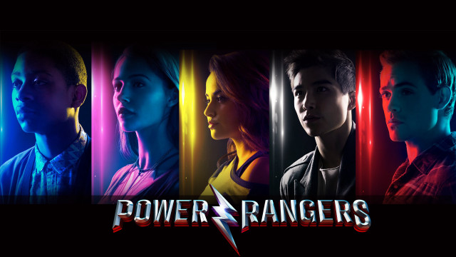 Power rangers group wall lightning free wallpaper for desktop - medium preview image