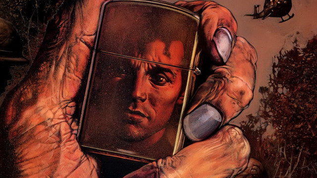 Man holding lighter painting man free wallpaper for desktop - medium preview image