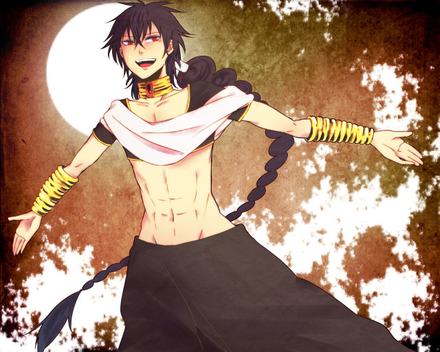 Man long black hair white free wallpaper for desktop - medium preview image