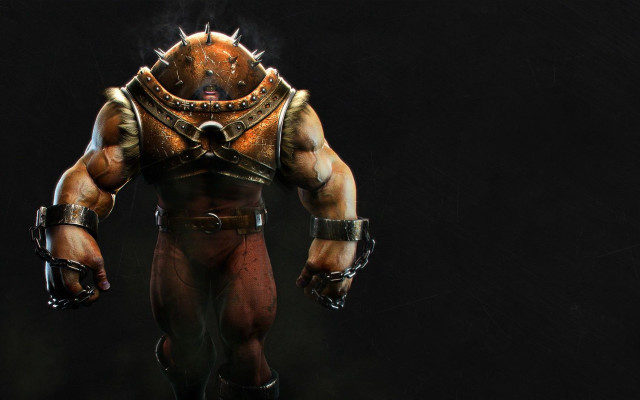 Costume character helmet chains hands free wallpaper for desktop - medium preview image