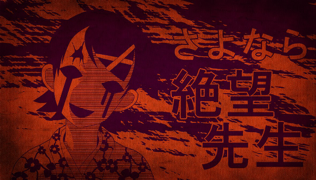 Yandere portrait purple orange sunset free wallpaper for desktop - medium preview image