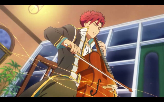 Man red hair black suit #3 free wallpaper for desktop - medium preview image