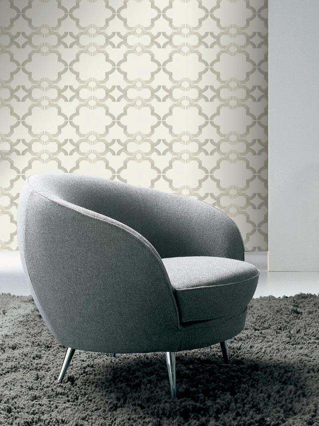 Chair shaggy rug patterned wall free wallpaper for mobile - medium preview image