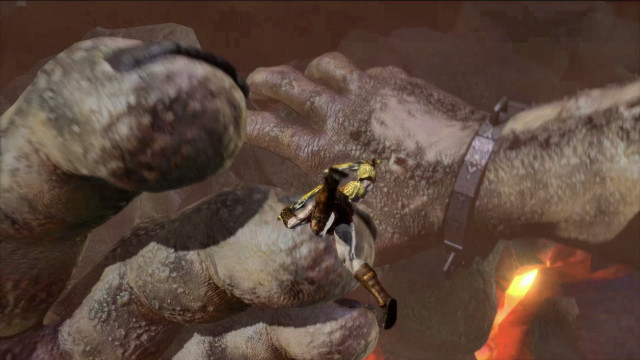 Person holding horse hand fire free wallpaper for desktop - medium preview image