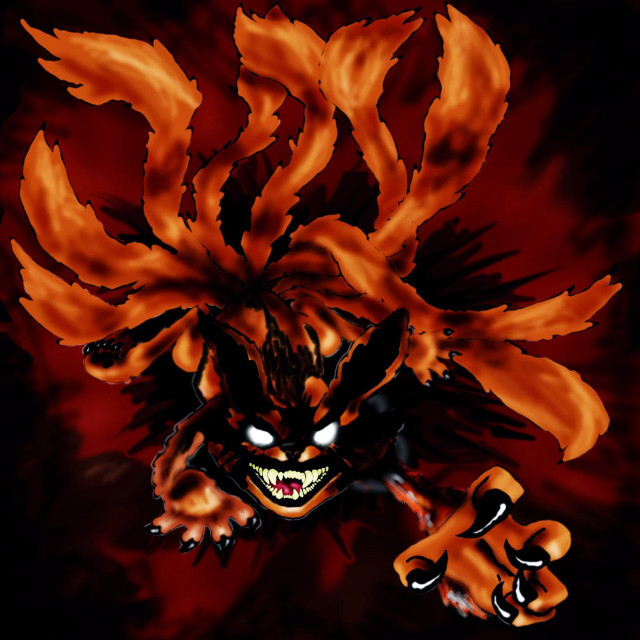 Demonic animal red black background free wallpaper for tablet - medium preview image