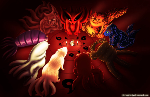 Cartoon animals table candles demon free wallpaper for desktop - medium preview image