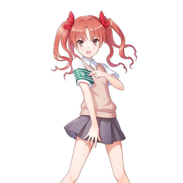 Girl red hair bow hands free wallpaper for tablet - medium preview image