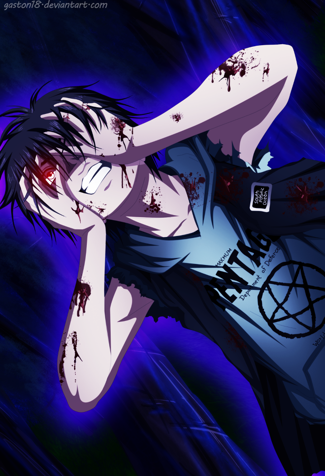 Woman blood knife hand image free wallpaper for mobile - medium preview image