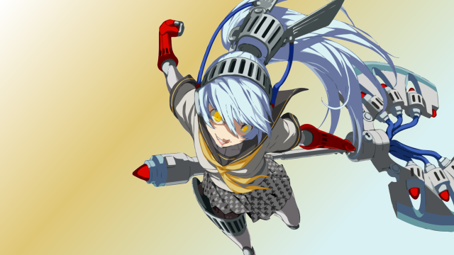 Cartoon character flying sword helmet #2 free wallpaper for desktop - medium preview image