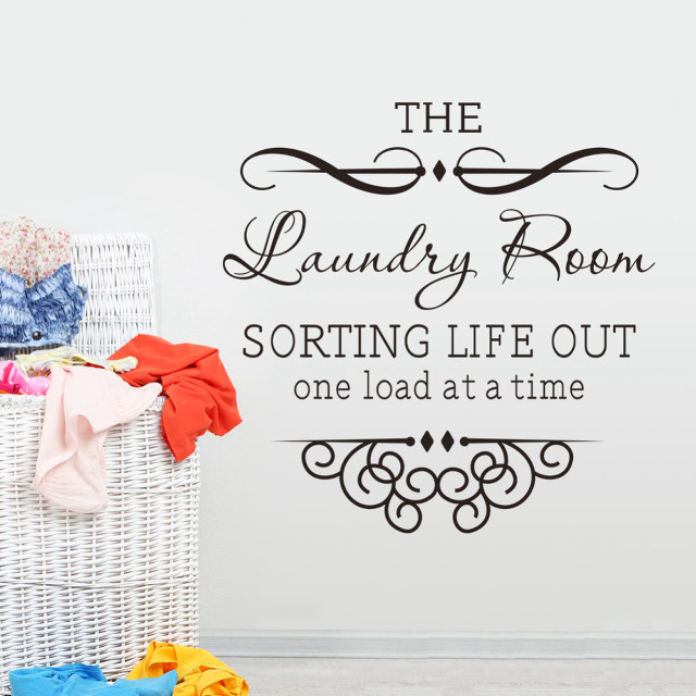 Laundry room wall decal basket free wallpaper for tablet - medium preview image
