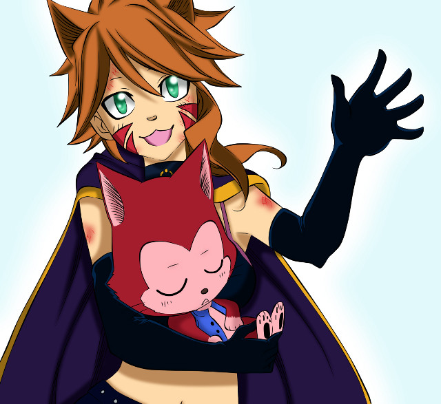 Cat costume anime furry clarice free wallpaper for tablet - medium preview image