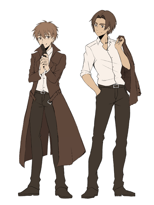 Anime boys microphone rayonism official free wallpaper for mobile - medium preview image