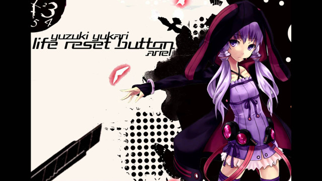 Anime purple hat coat bunny free wallpaper for desktop - medium preview image