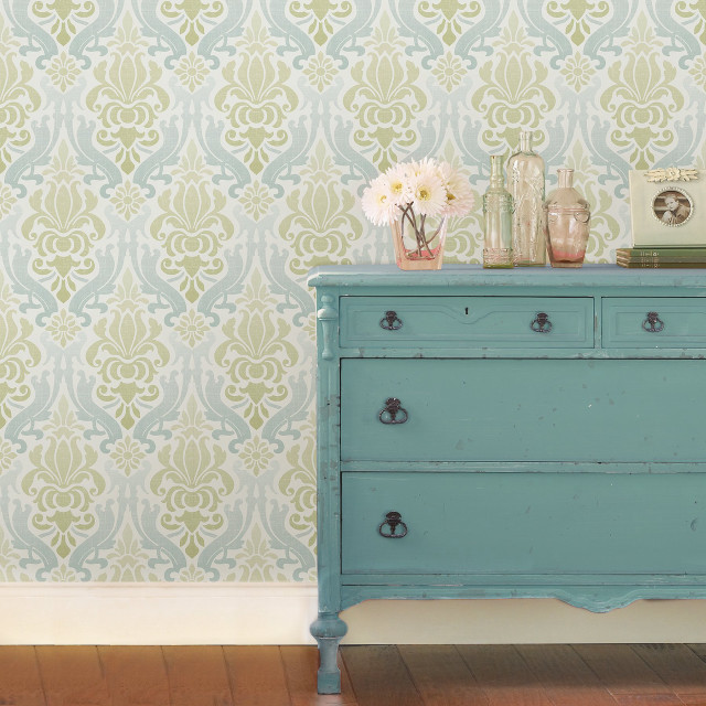 Blue dresser vase flowers wallpaper free wallpaper for tablet - medium preview image