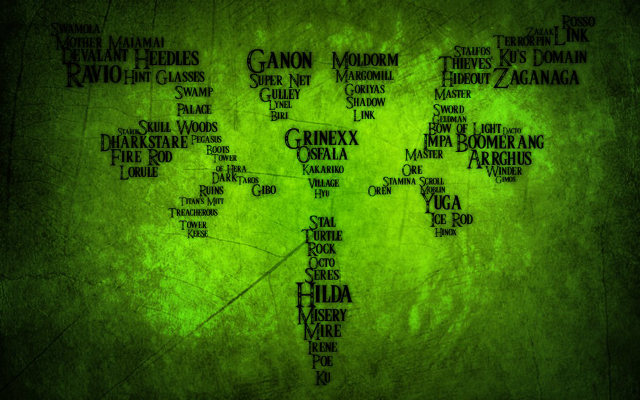 Green wall world map multilingual free wallpaper for desktop - medium preview image