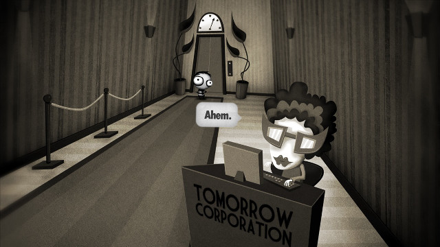 Cartoon character hallway sign tomorrow free wallpaper for desktop - medium preview image