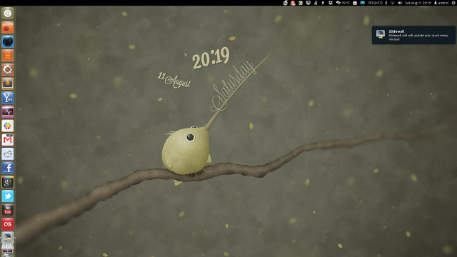 Computer screen bird branch date free wallpaper for desktop - medium preview image