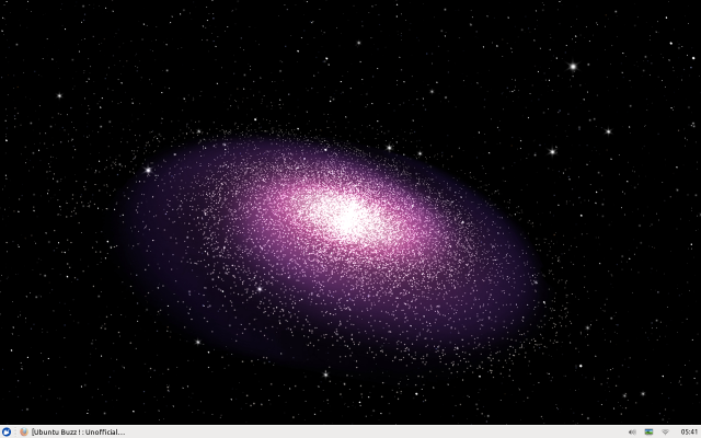 Purple object black sky stars free wallpaper for desktop - medium preview image