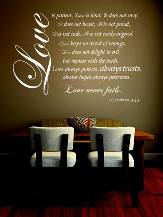 Bible verse wall chairs table free wallpaper for mobile - medium preview image