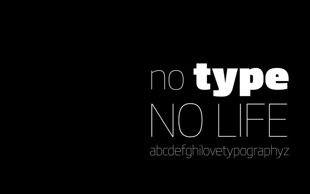 Black white typography carlos trillo free wallpaper for desktop - medium preview image