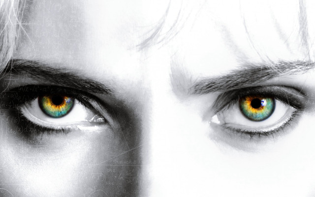 Man yellow eyes beard long free wallpaper for desktop - medium preview image